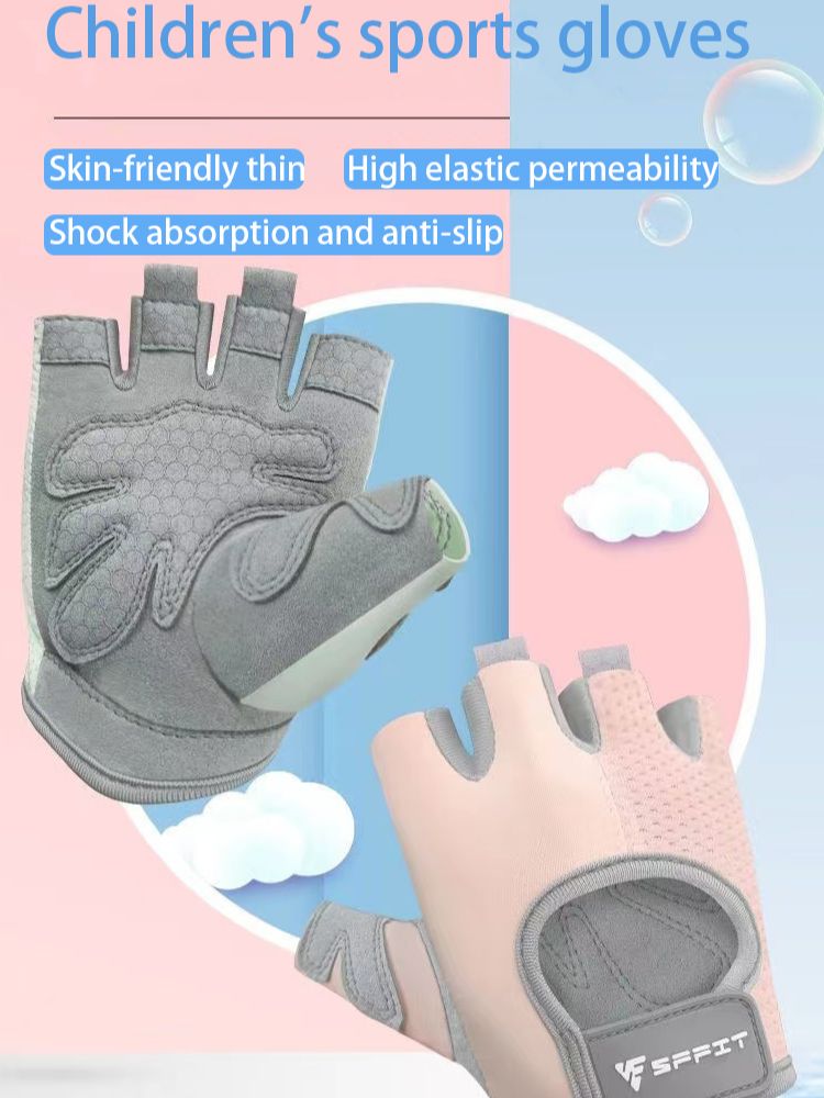 Kids Cycling Gloves Half Finge - Kids Outdoor Gloves recensione e prezzo