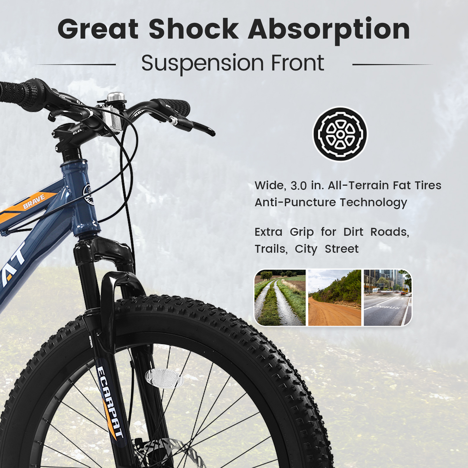 Kids Bike with 7 Speed Mountai - Kids Outdoor Ride On recensione e prezzo