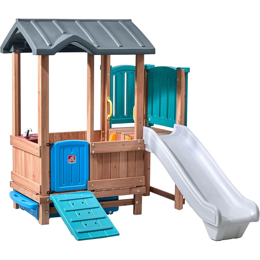 Step2 Woodland Adventure Playh - Kids Outdoor Swing Set With Slide recensione e prezzo