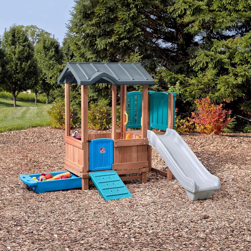 Step2 Woodland Adventure Playh - Kids Outdoor Swing Set With Slide recensione e prezzo