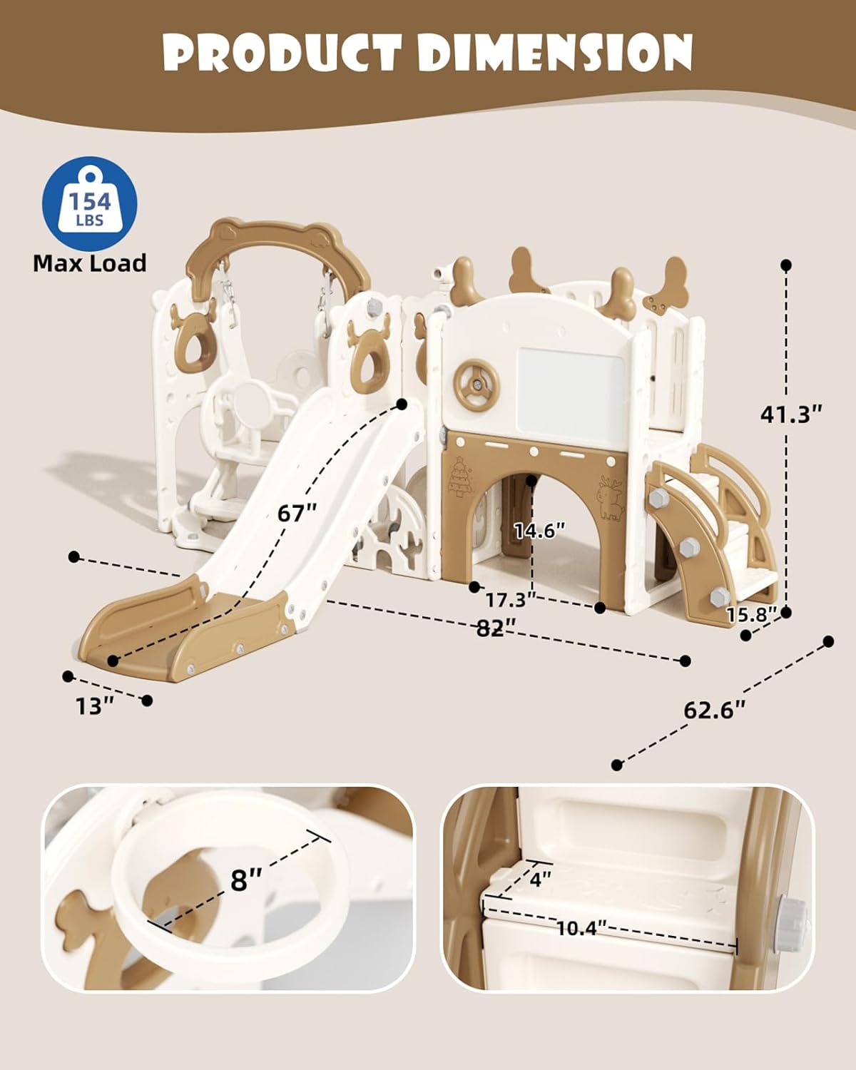 13-in-1 Toddler Slide and Swin - Kids Outdoor Swing Set With Slide recensione e prezzo
