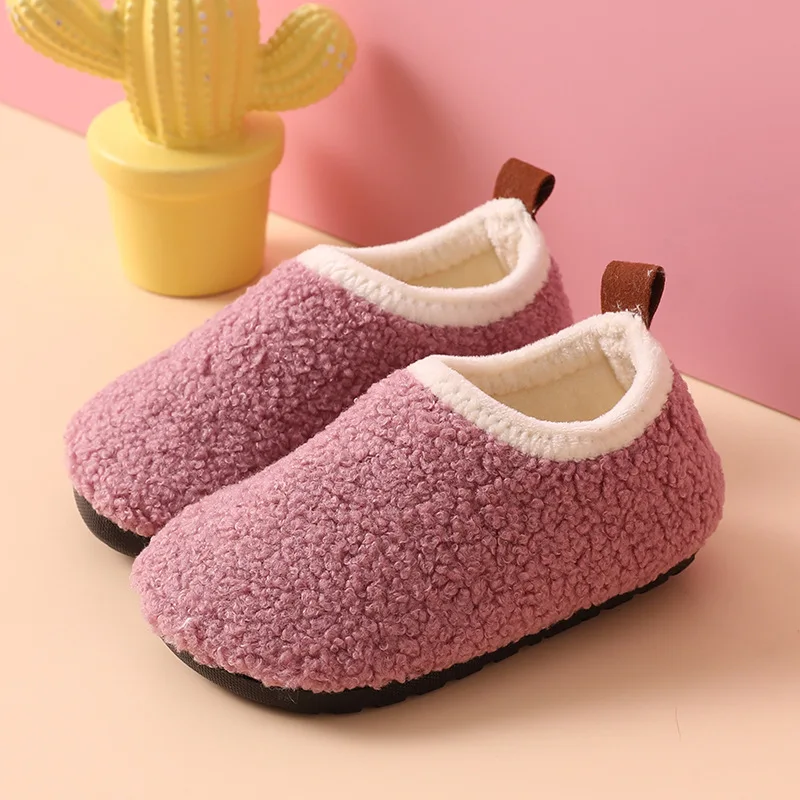 Children Cotton Slippers Solid - Kids Indoor Outdoor Slippers recensione e prezzo
