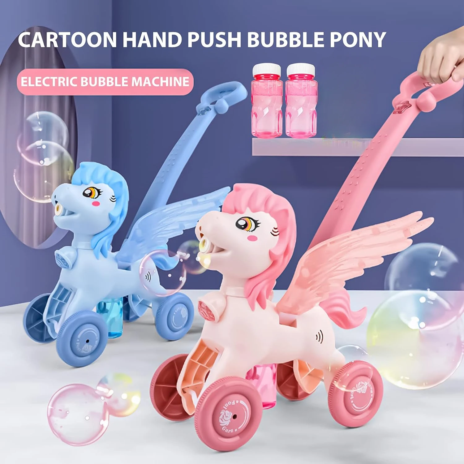 Pony Bubble Machine for Kids A - Kids Outdoor Lawn Mower recensione e prezzo