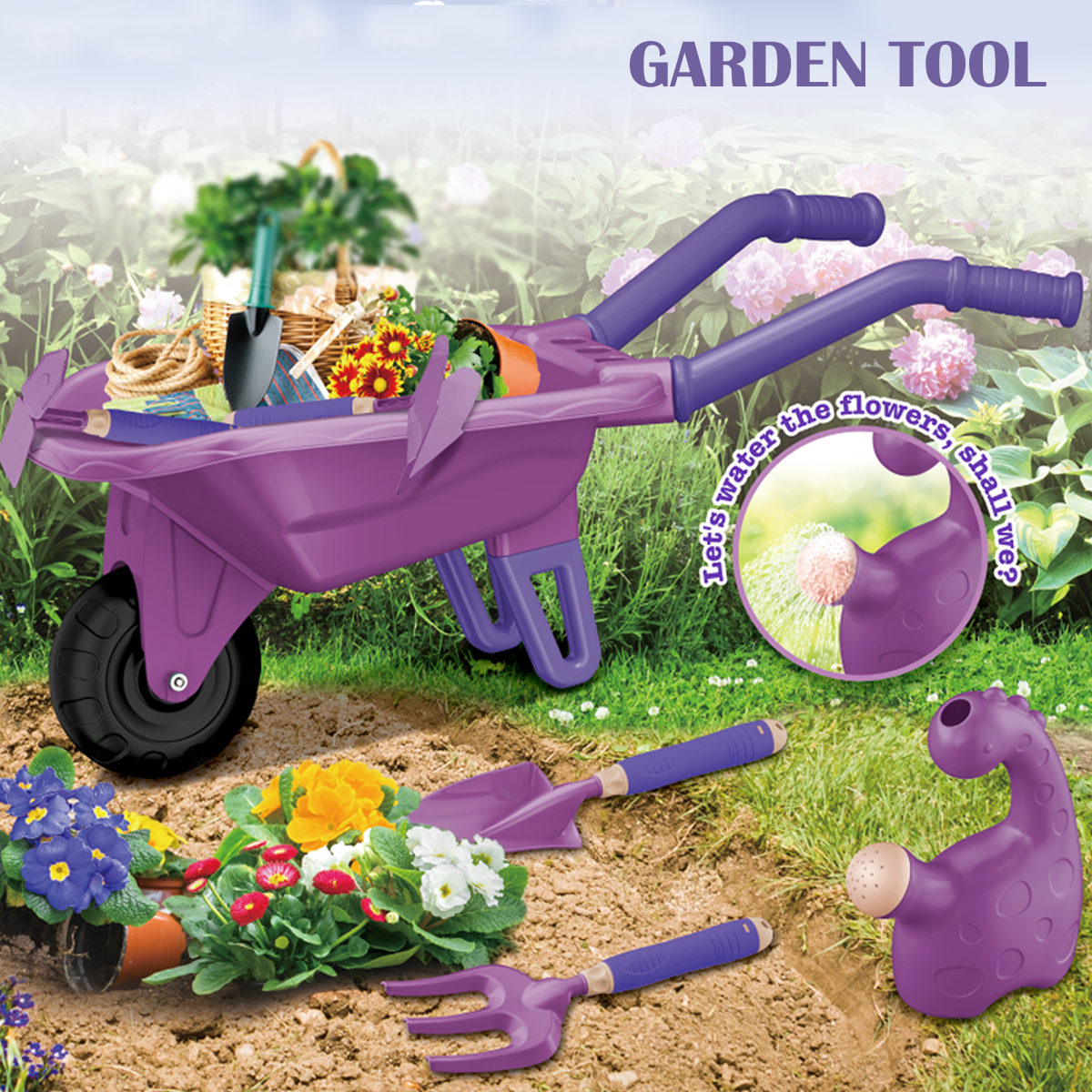 Gardening Tool Set Toys for ki - Kids Outdoor Gloves recensione e prezzo