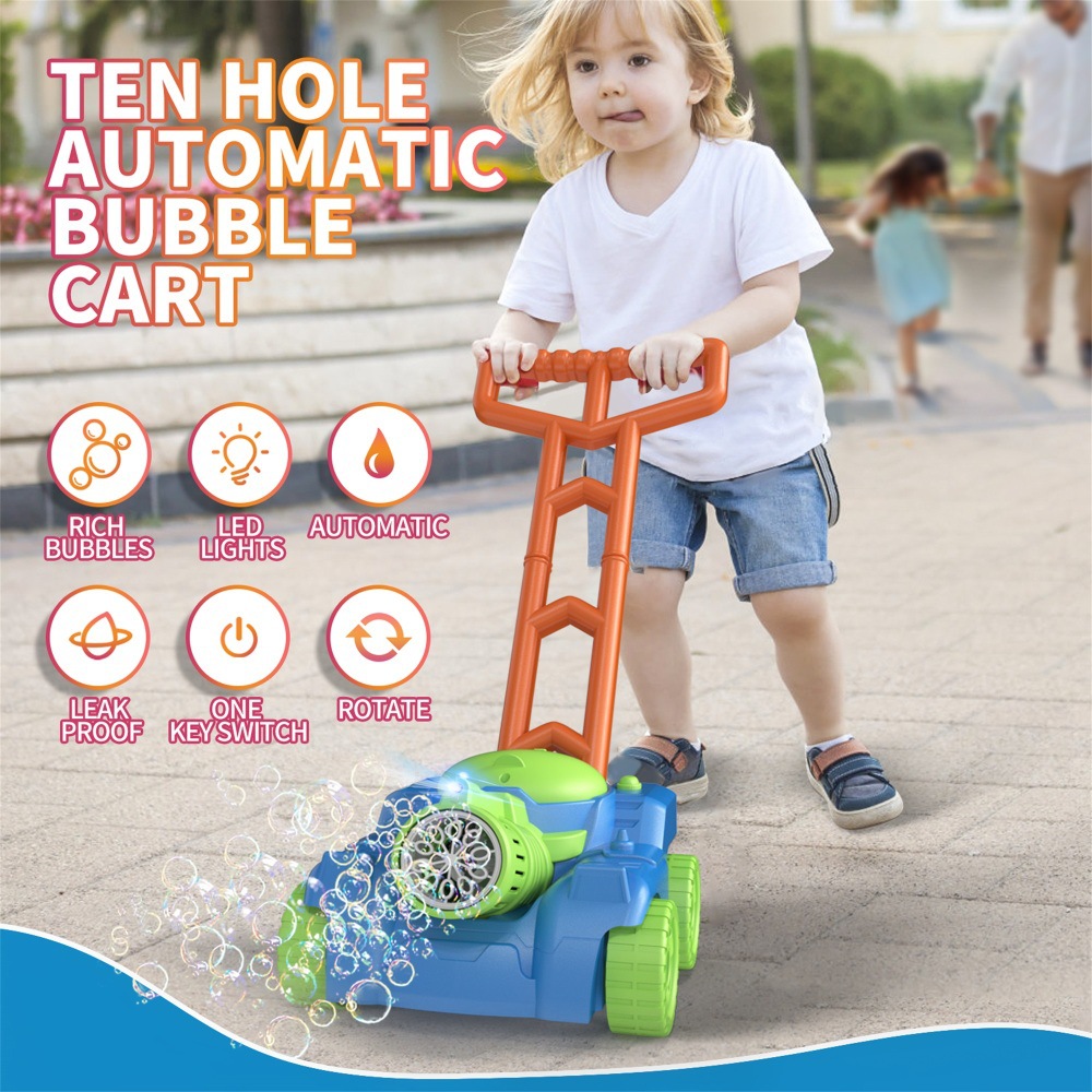 Tank Trolley Automatic Bubble  - Kids Outdoor Lawn Mower recensione e prezzo