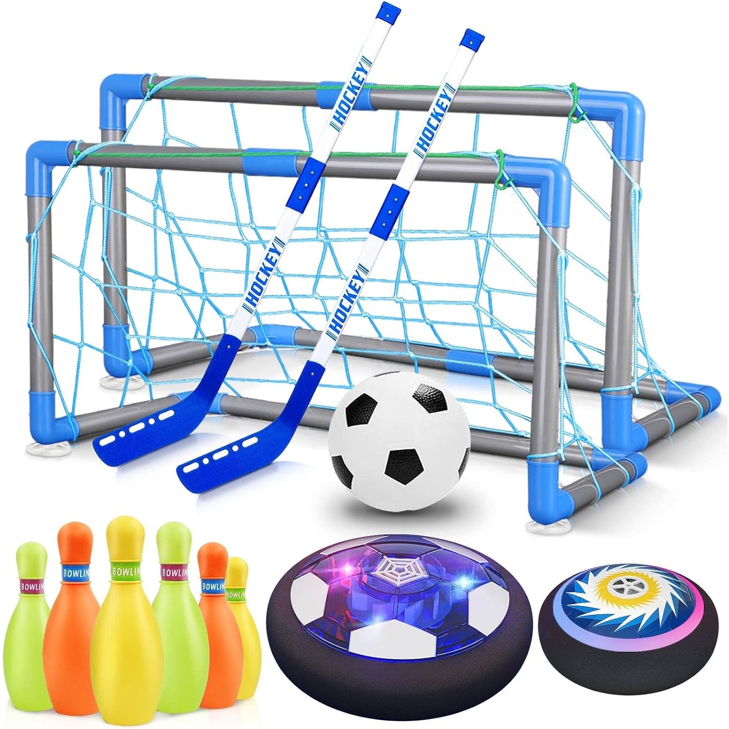 3-in-1 Hover Soccer Ball Hocke - Kids Outdoor Hockey Set recensione e prezzo