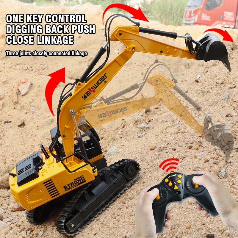 Huina Rc Excavator 1/24 9Ch Re - Kids Outdoor Digger recensione e prezzo