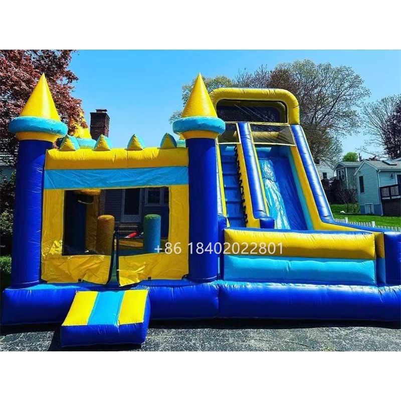 Inflatable Slides Combo Outdoo - Kids Outdoor Jumping Castle recensione e prezzo