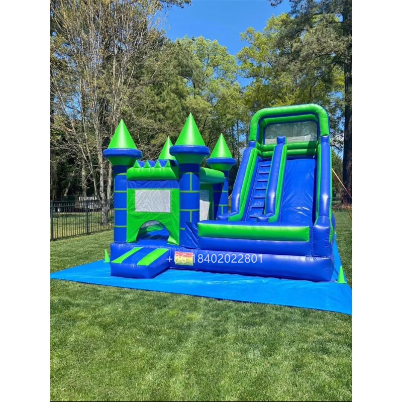 Inflatable Slides Combo Outdoo - Kids Outdoor Jumping Castle recensione e prezzo