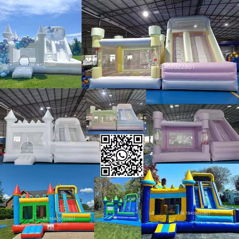 Inflatable Slides Combo Outdoo - Kids Outdoor Jumping Castle recensione e prezzo