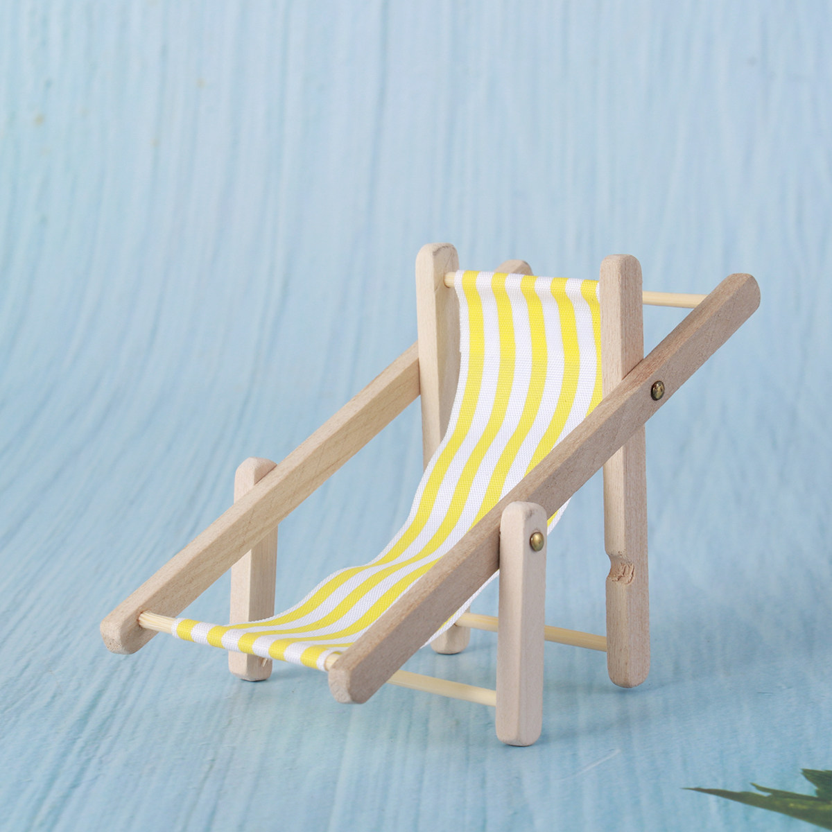 1Pcs Mini Beach Chair Stripe R - Kids Yellow Outdoor Chair recensione e prezzo