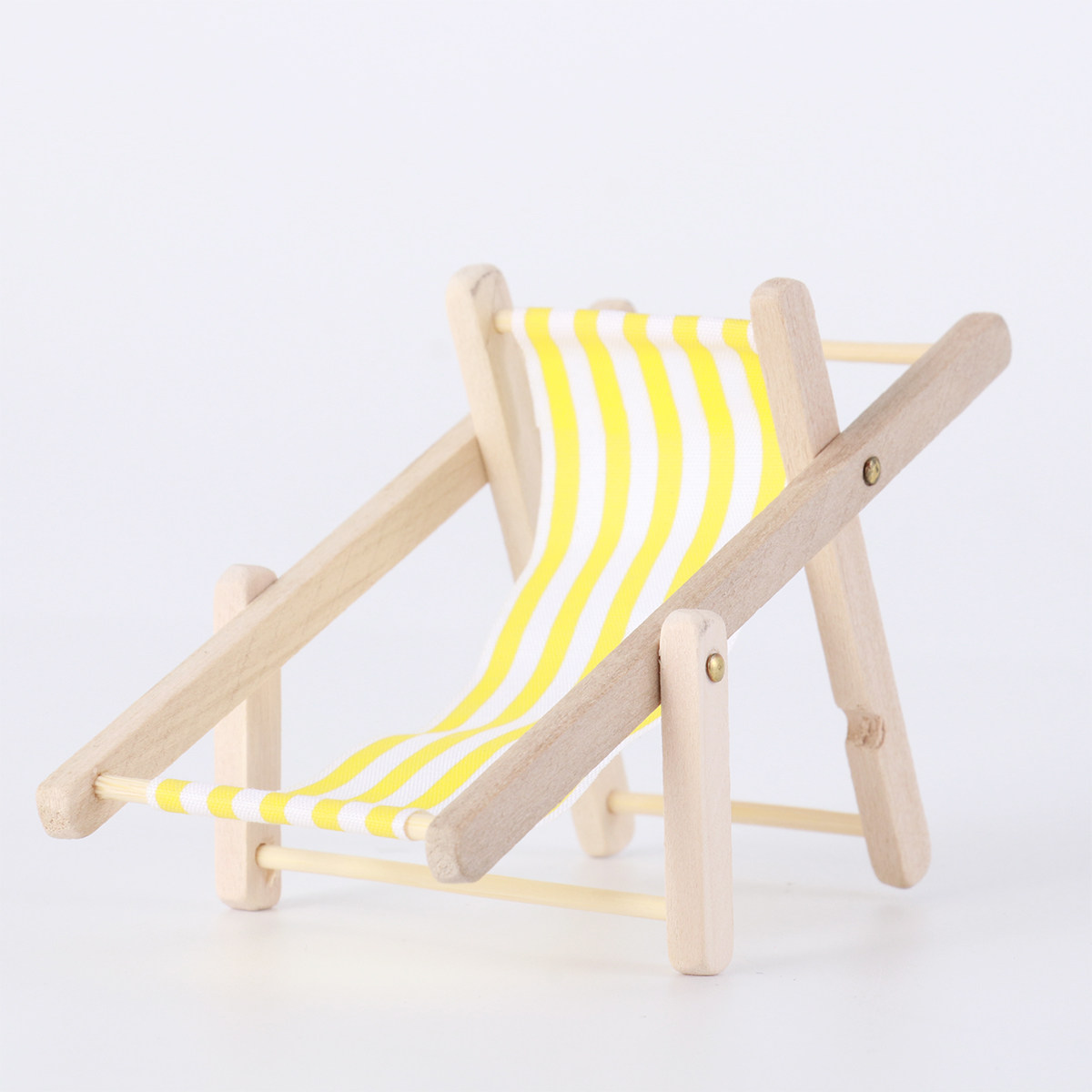 1Pcs Mini Beach Chair Stripe R - Kids Yellow Outdoor Chair recensione e prezzo