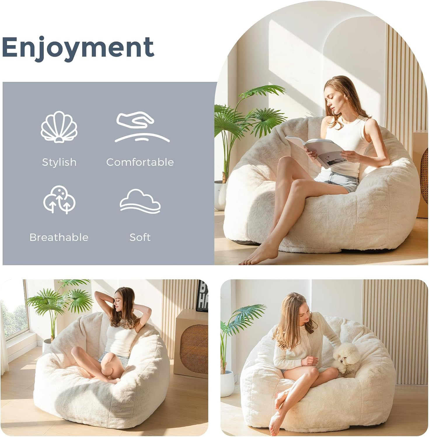 Custom Modern Style Oversized  - Kids Outdoor Bean Bag Chair recensione e prezzo
