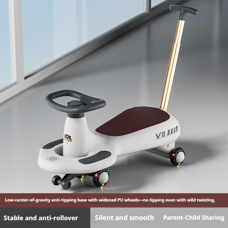 OULEXI V8 Kids Swing Car 1-6 Y - Kids Outdoor Ride On recensione e prezzo