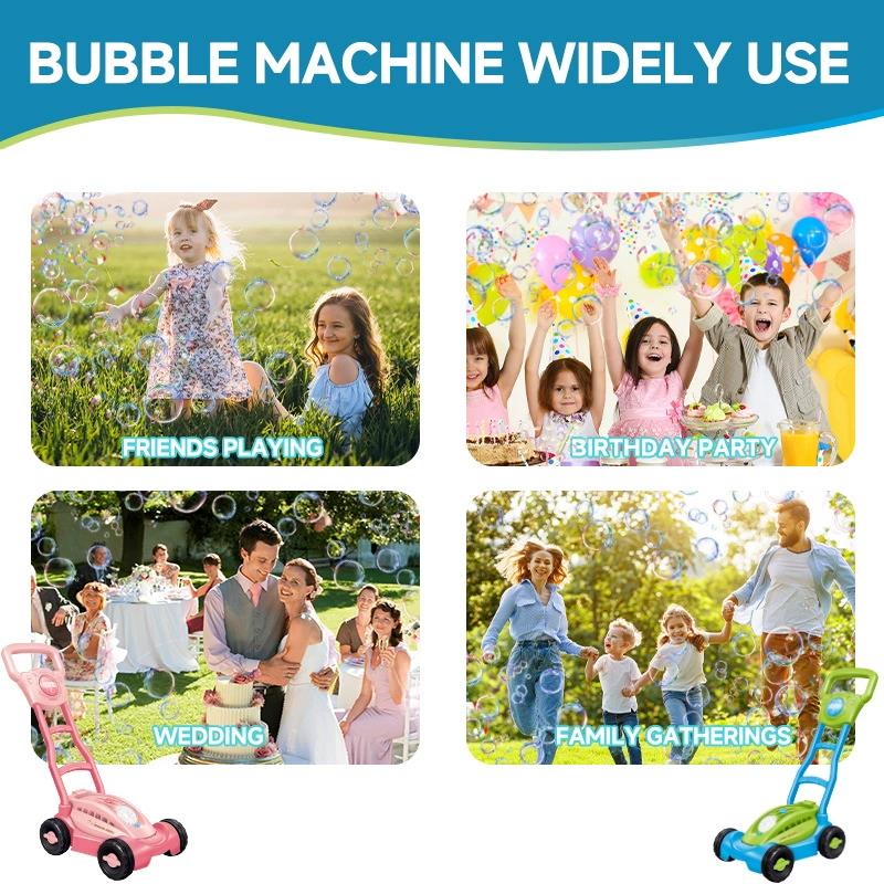 Cart Bubble Machine LAWN MOWER - Kids Outdoor Lawn Mower recensione e prezzo
