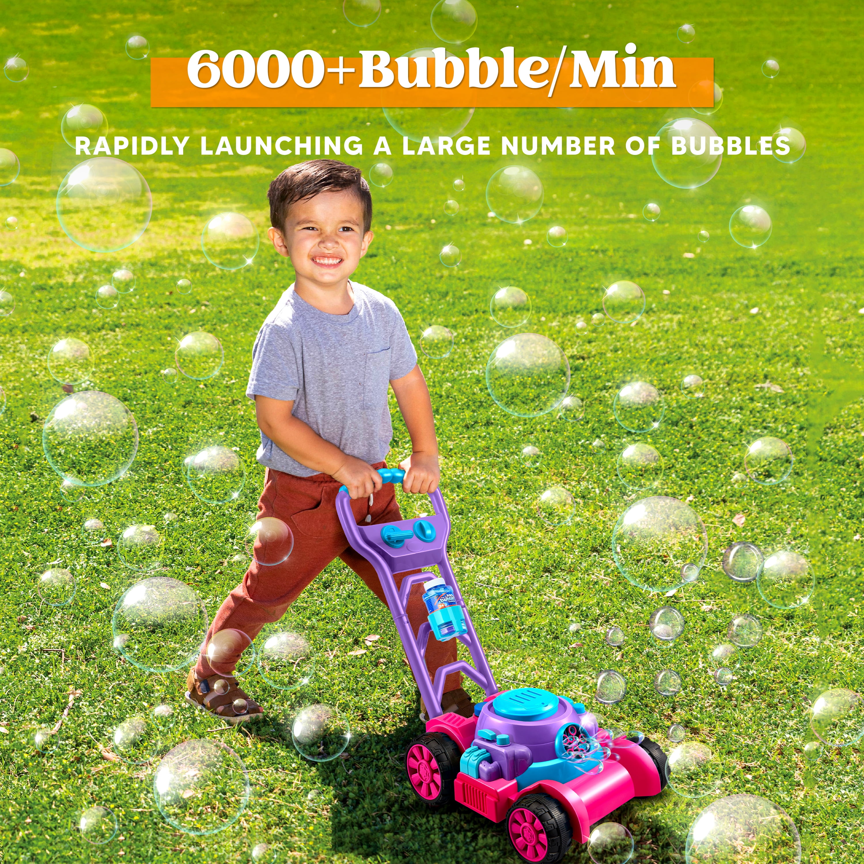 JOYFY Bubble Lawn Mower Bubble - Kids Outdoor Lawn Mower recensione e prezzo