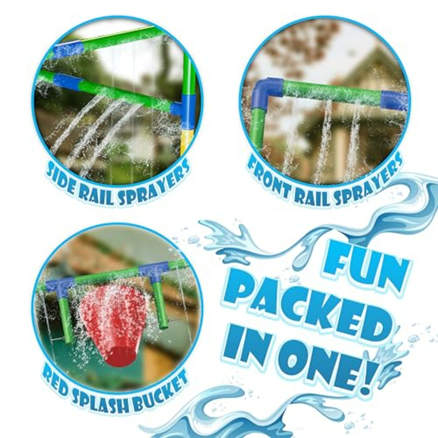 Outdoor backyard water park sp - Kids Outdoor Water Park recensione e prezzo
