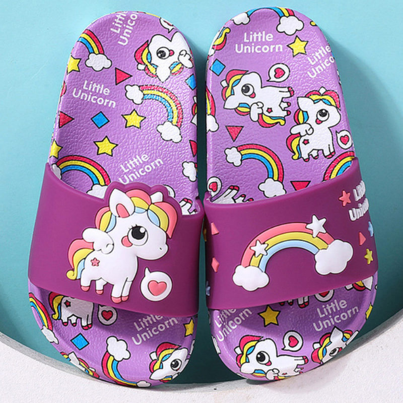 Unicorn Slippers for Boy Girl  - Kids Indoor Outdoor Slippers recensione e prezzo