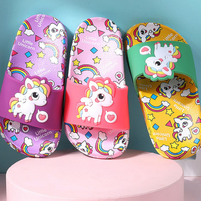 Unicorn Slippers for Boy Girl  - Kids Indoor Outdoor Slippers recensione e prezzo