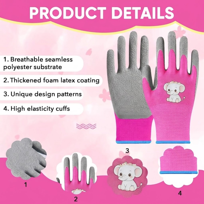 Kids Gardening Work Gloves Tod - Kids Outdoor Clubhouse recensione e prezzo