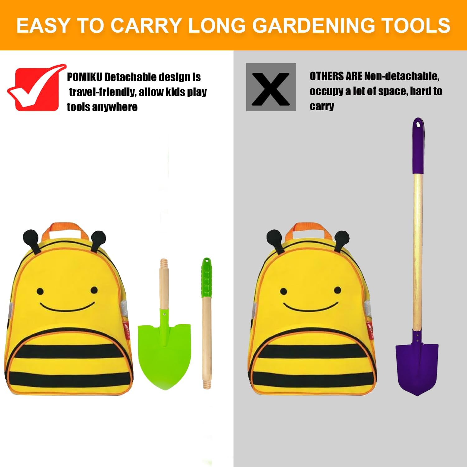 Toddler Gardening Tools, 8PCS  - Kids Outdoor Dirt Toys recensione e prezzo