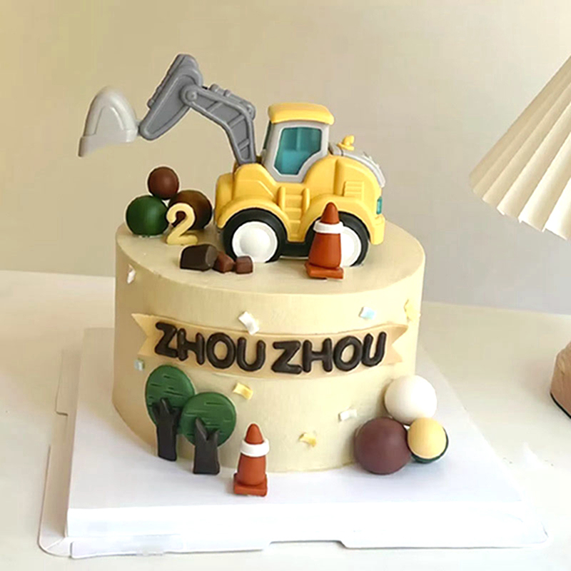 Construction Cake Toppers Birt - Kids Outdoor Digger recensione e prezzo