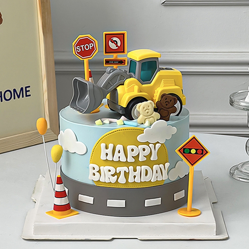 Construction Cake Toppers Birt - Kids Outdoor Digger recensione e prezzo