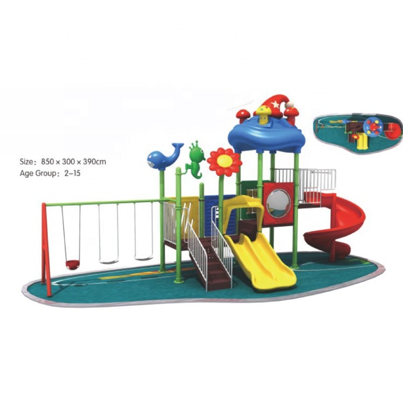 Wholesale Low Price Outdoor Am - Kids Outdoor Swing Set With Slide recensione e prezzo