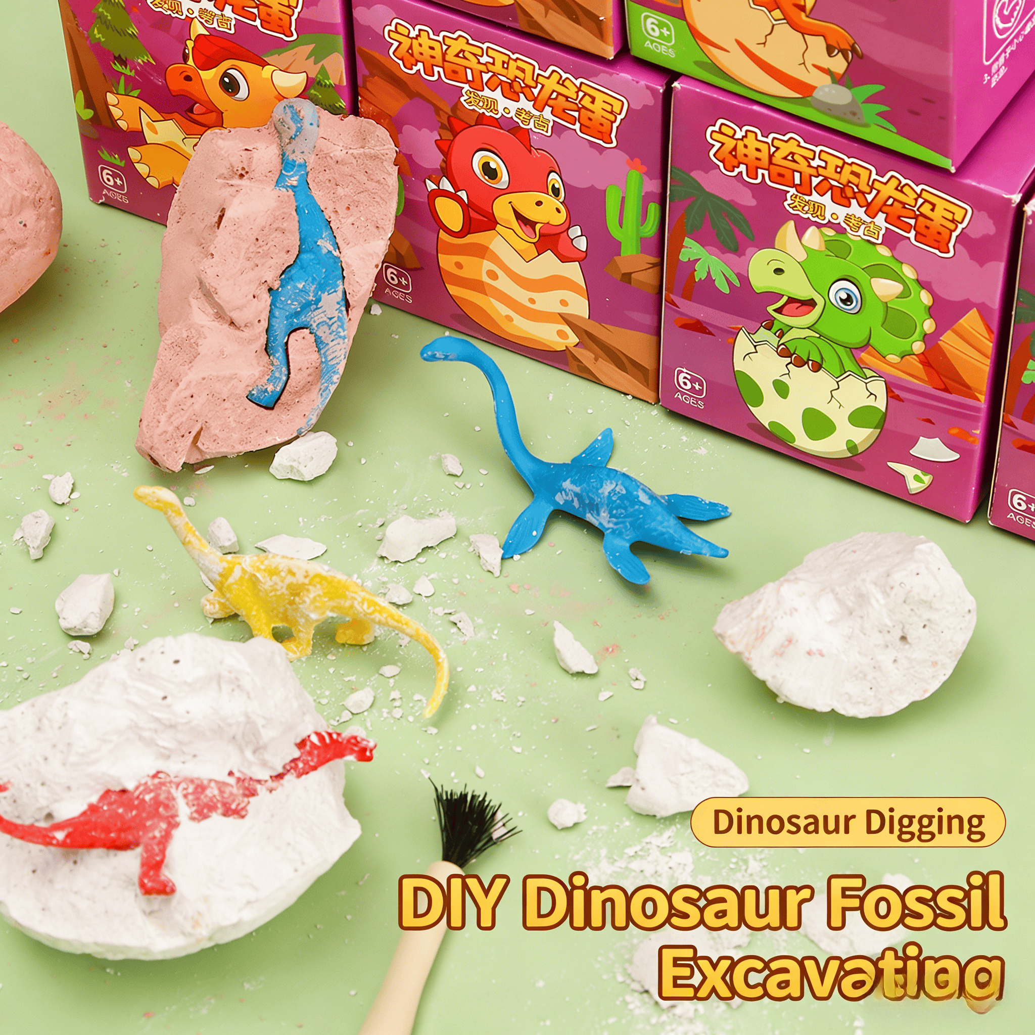 1/3/5pcs Educational Dinosaur  - Kids Outdoor Digger recensione e prezzo
