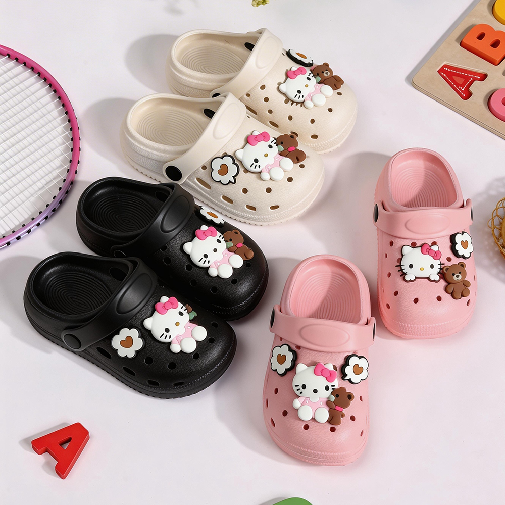 Hello Kitty Girl Cartoon Slipp - Kids Indoor Outdoor Slippers recensione e prezzo