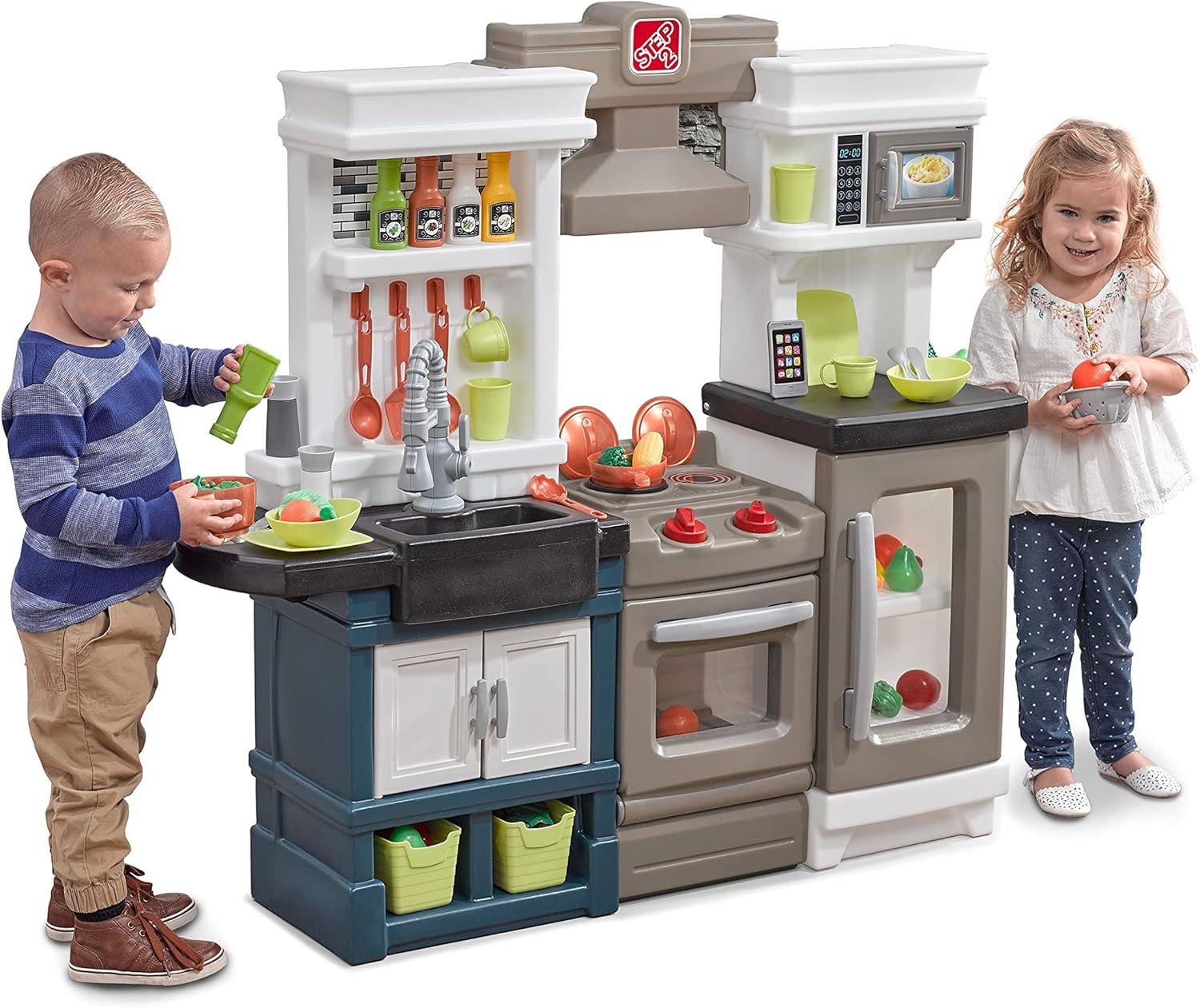 Modern Metro Kids Kitchen Play - Kids Outdoor Kitchen Set recensione e prezzo