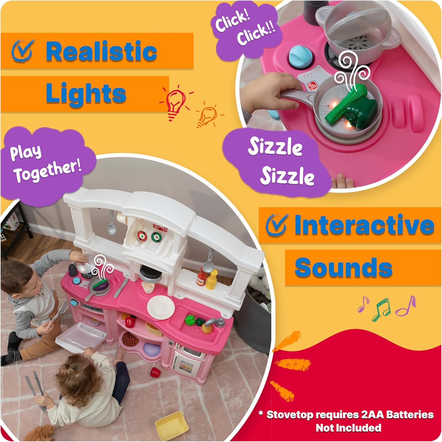 Fun with Friends Kids Kitchen  - Kids Outdoor Kitchen Set recensione e prezzo