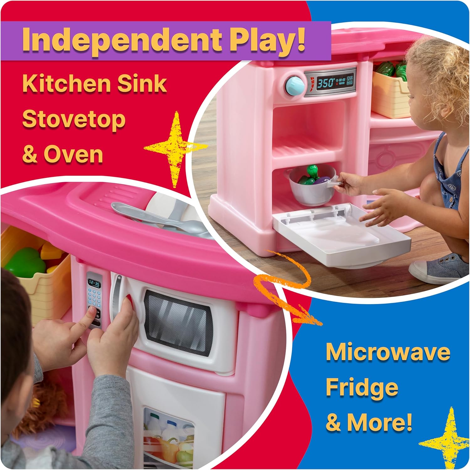 Fun with Friends Kids Kitchen  - Kids Outdoor Kitchen Set recensione e prezzo