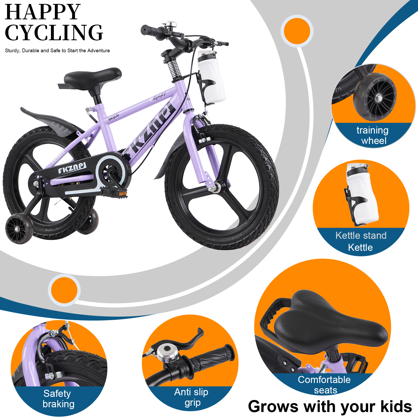 Kids Bike with Training Wheels - Kids Outdoor Ride On recensione e prezzo