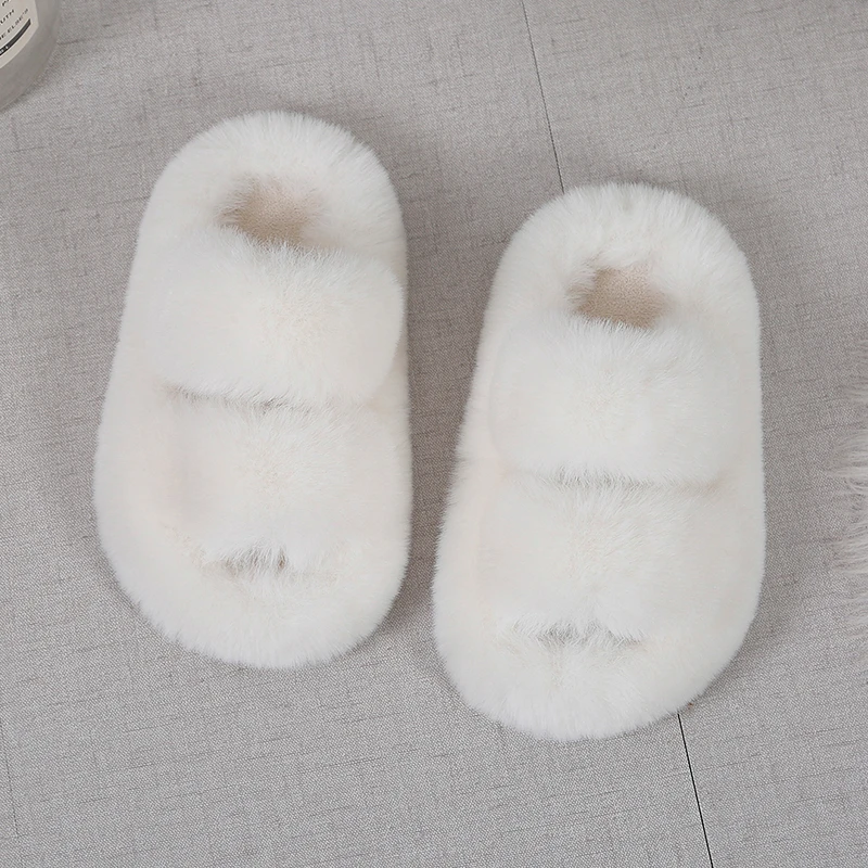 Girls Winter Fur Slippers Clas - Kids Indoor Outdoor Slippers recensione e prezzo