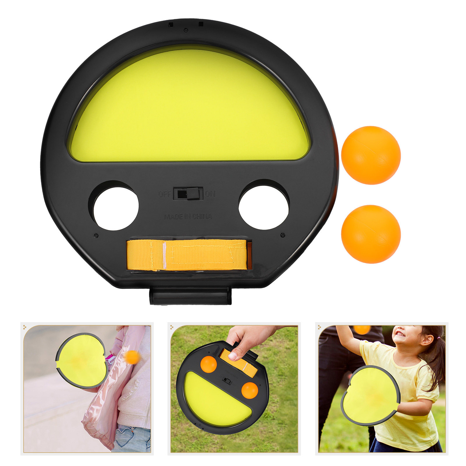 1Set Hand Catch Ball Plaything - Kids Outdoor Ball recensione e prezzo