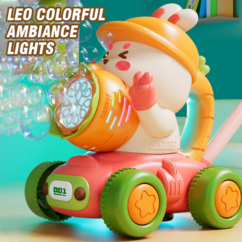 Turnip Rabbit Bubble Lawn Mowe - Kids Outdoor Lawn Mower recensione e prezzo