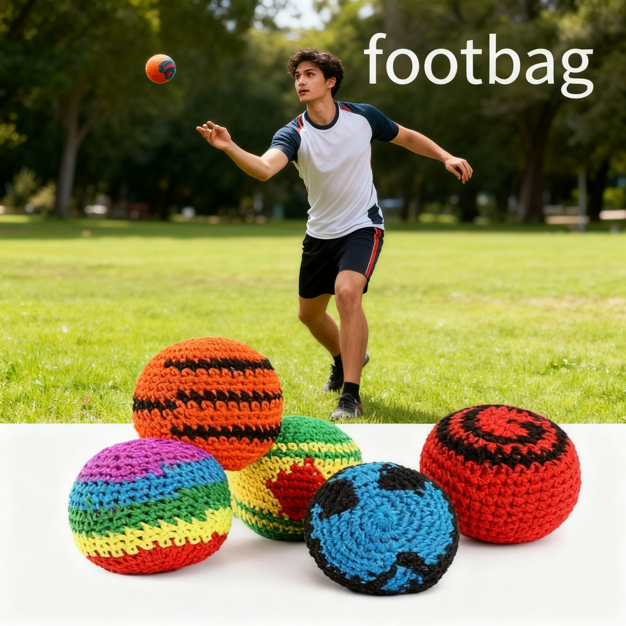 Handmade Footbag 1/3/6/9/12pc  - Kids Outdoor Climbing Structure recensione e prezzo