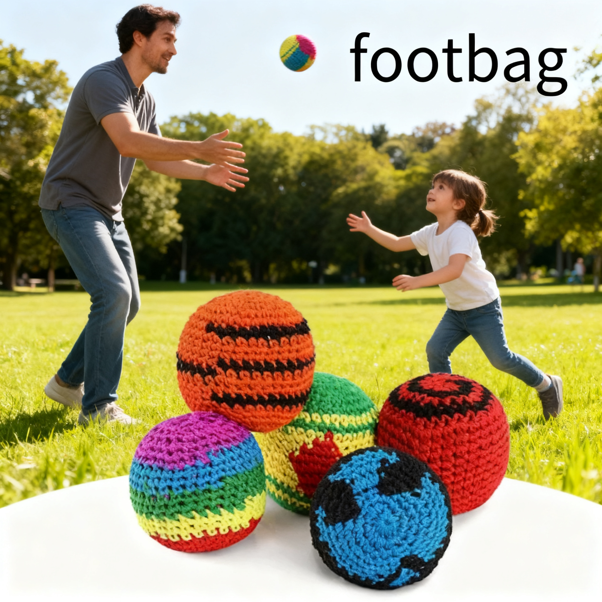 Handmade Footbag 1/3/6/9/12pc  - Kids Outdoor Climbing Structure recensione e prezzo