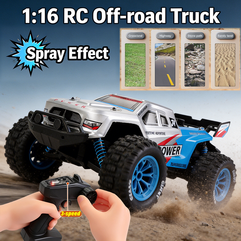 New 1:16 Spray RC Cars Buggy T - Kids Outdoor Dirt Toys recensione e prezzo