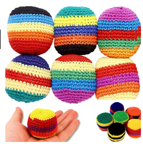 Handmade Footbag Set Soft & Du - Kids Outdoor Clubhouse recensione e prezzo