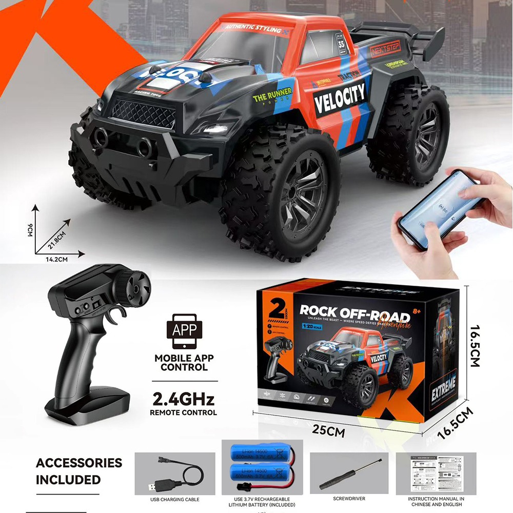 1:20 RC Pickup Monster Truck H - Kids Outdoor Dirt Toys recensione e prezzo