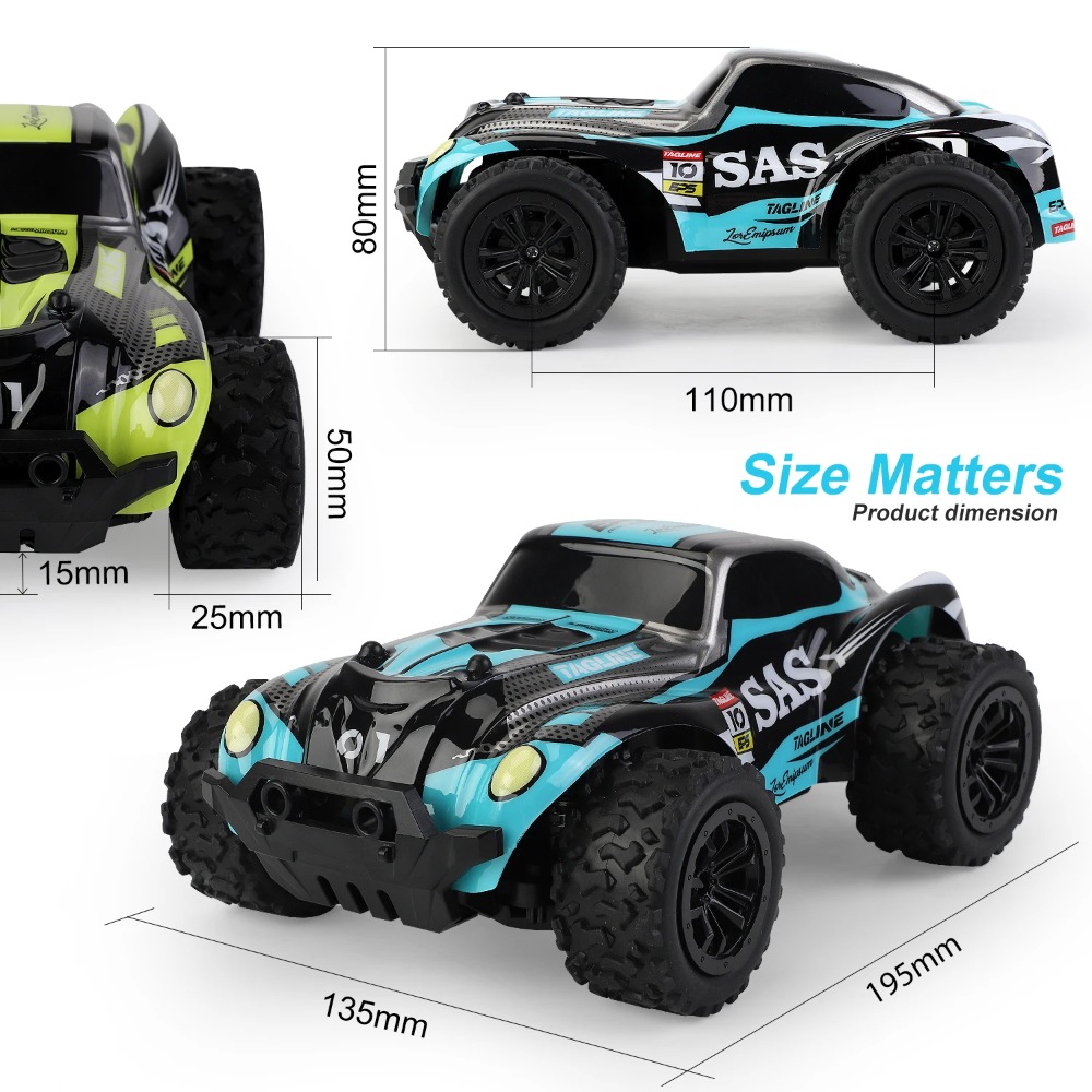 1:20 RC Pickup Monster Truck H - Kids Outdoor Dirt Toys recensione e prezzo