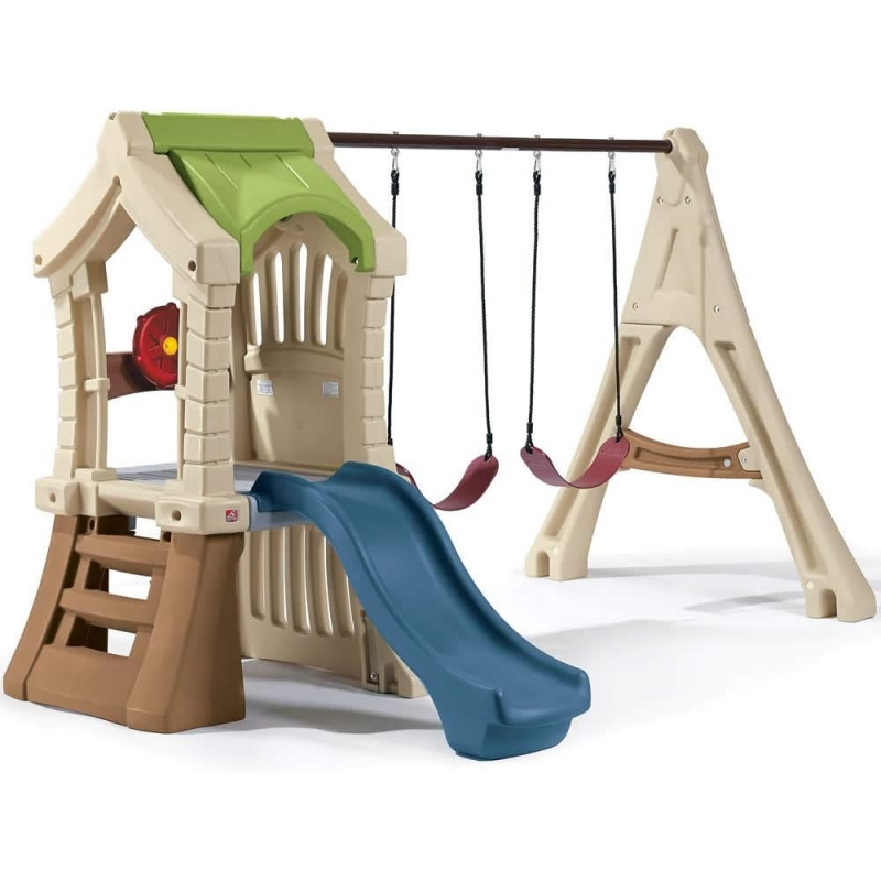2026 New：Step2 Up Gym Set Kids - Kids Outdoor Swing Set With Slide recensione e prezzo