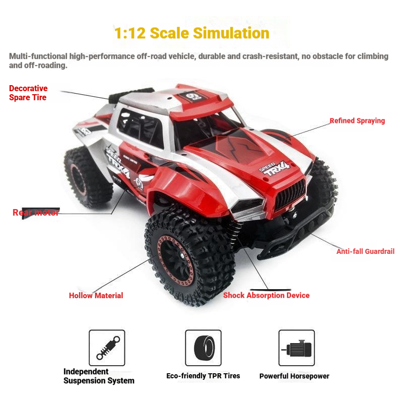 2.4g Rc Short Course Truck Hig - Kids Outdoor Dirt Toys recensione e prezzo