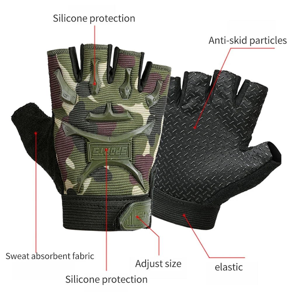 1Pair Kids Tactical Fingerless - Kids Outdoor Gloves recensione e prezzo