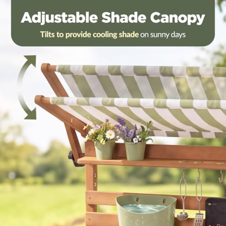 Outdoor mud kitchen for kids:  - Kids Outdoor Kitchen Set recensione e prezzo