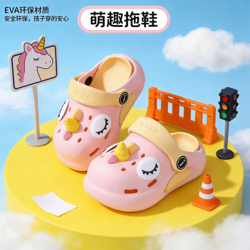 Unicorn Children Slippers Summ - Kids Indoor Outdoor Slippers recensione e prezzo