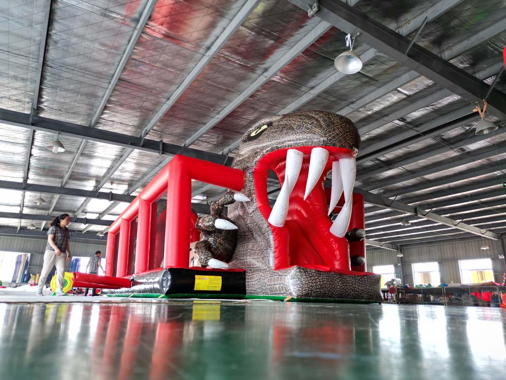Inflatable Obstacle Course Com - Kids Outdoor Jumping Castle recensione e prezzo