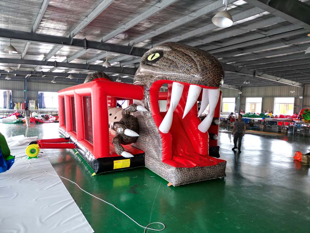 Inflatable Obstacle Course Com - Kids Outdoor Jumping Castle recensione e prezzo